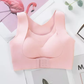 Push up Women Bra Sports Cross Back Breathable Plus Size Lingerie Women Latex Bra