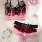 Transparent Net Lingerie Set