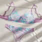 Women's Corset Bra Set Sexy Nightwear Bodysuits With Lace Decoration Bra Set