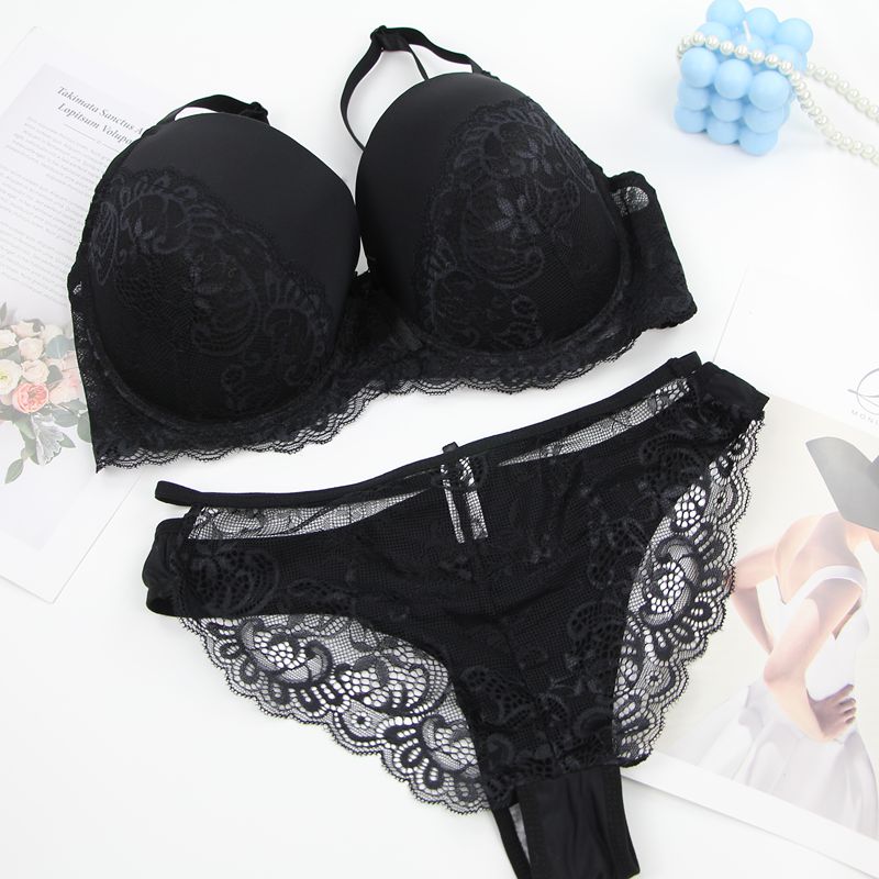 Recell Seamless Sexy Lace Push Up Bras Panties Sets