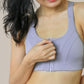 Sports Front Zipper Bra high Support